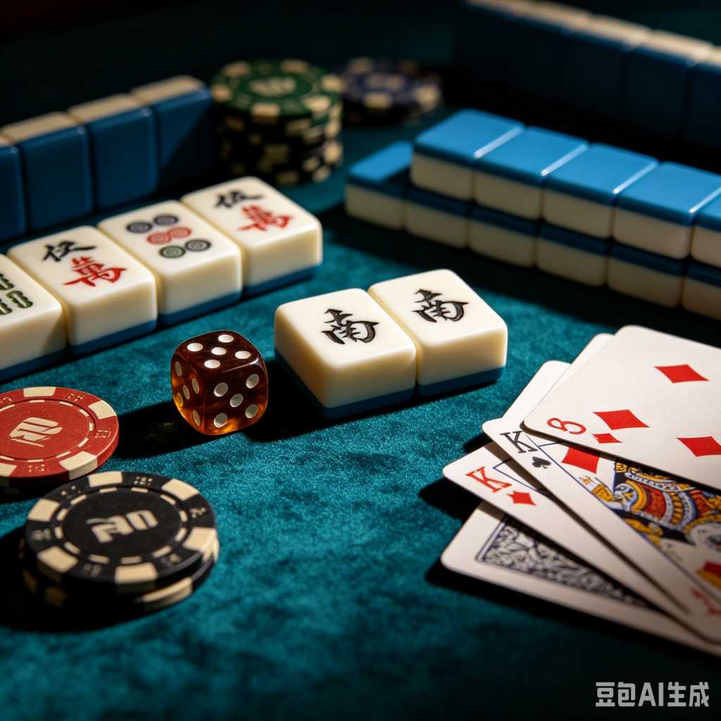 stable print mahjong set